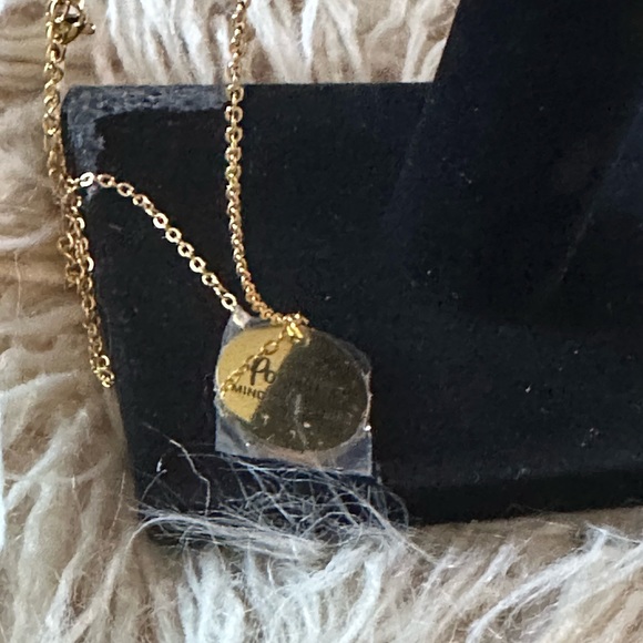 Faux Gold  Plated Positive Mind Vibes Life Adjustable Necklace - Picture 8 of 9